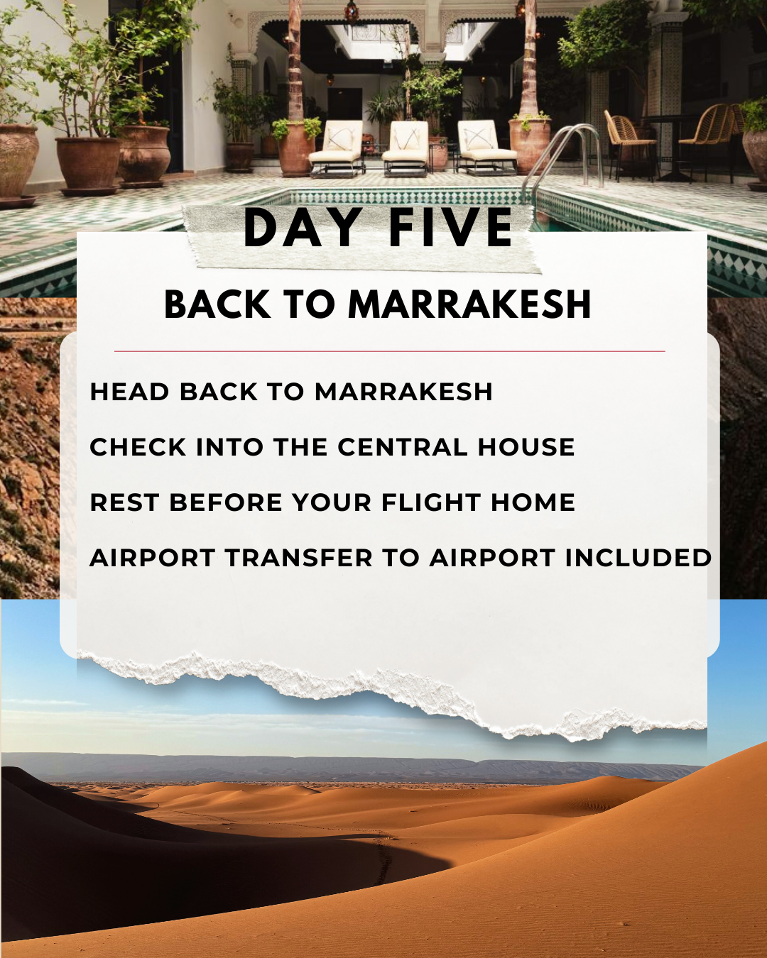 SISTERHOOD IN THE SAHARA Retreat Deposit 6.11-6.16