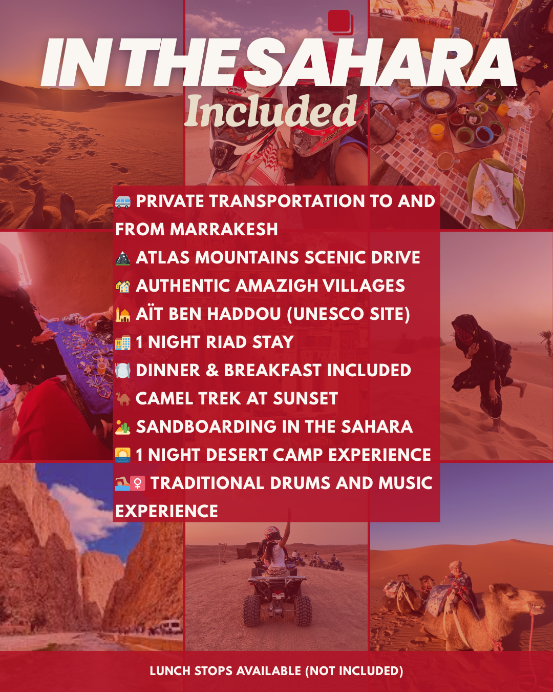 SISTERHOOD IN THE SAHARA Retreat Deposit 6.11-6.16